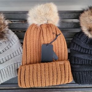 Real Fur Pom Beanie!